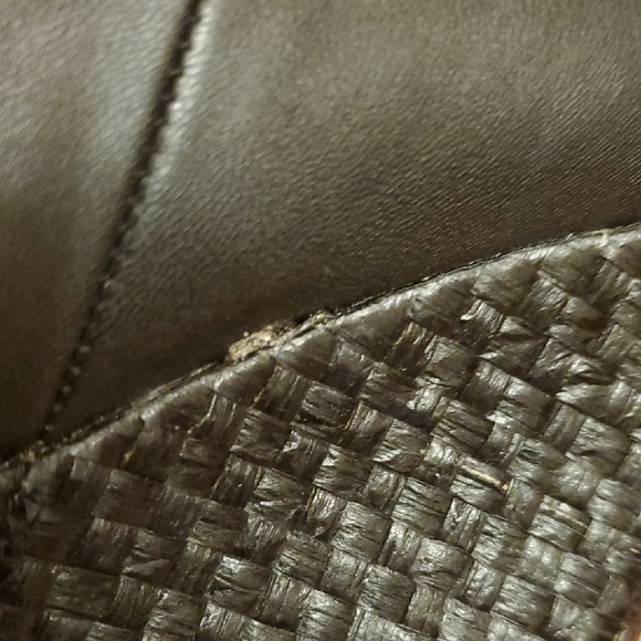 Fergalicious Black Wedge Peep-Toe Shoes - Picture 11 of 15